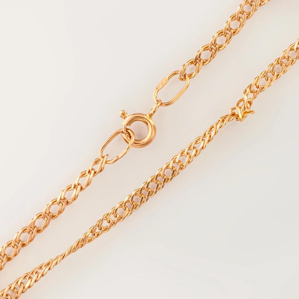 Браслет из красного золота 585 пробы