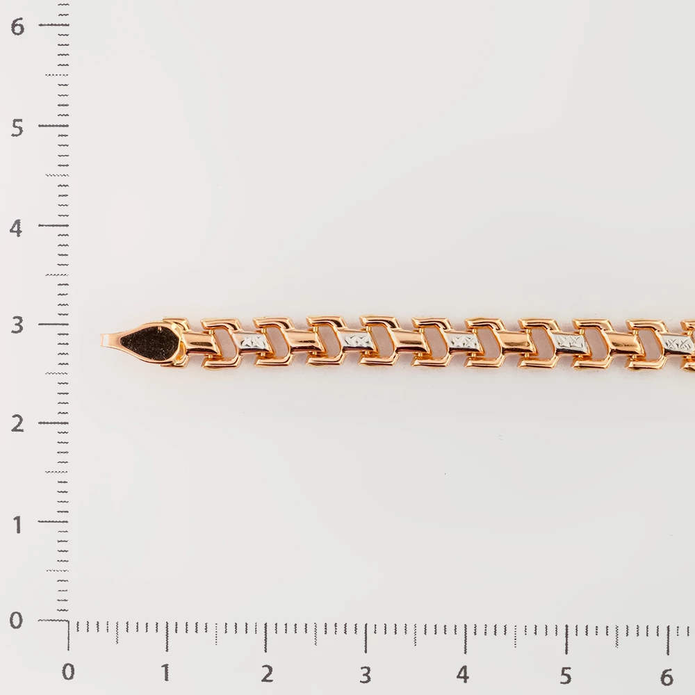 Браслет из красного золота 585 пробы