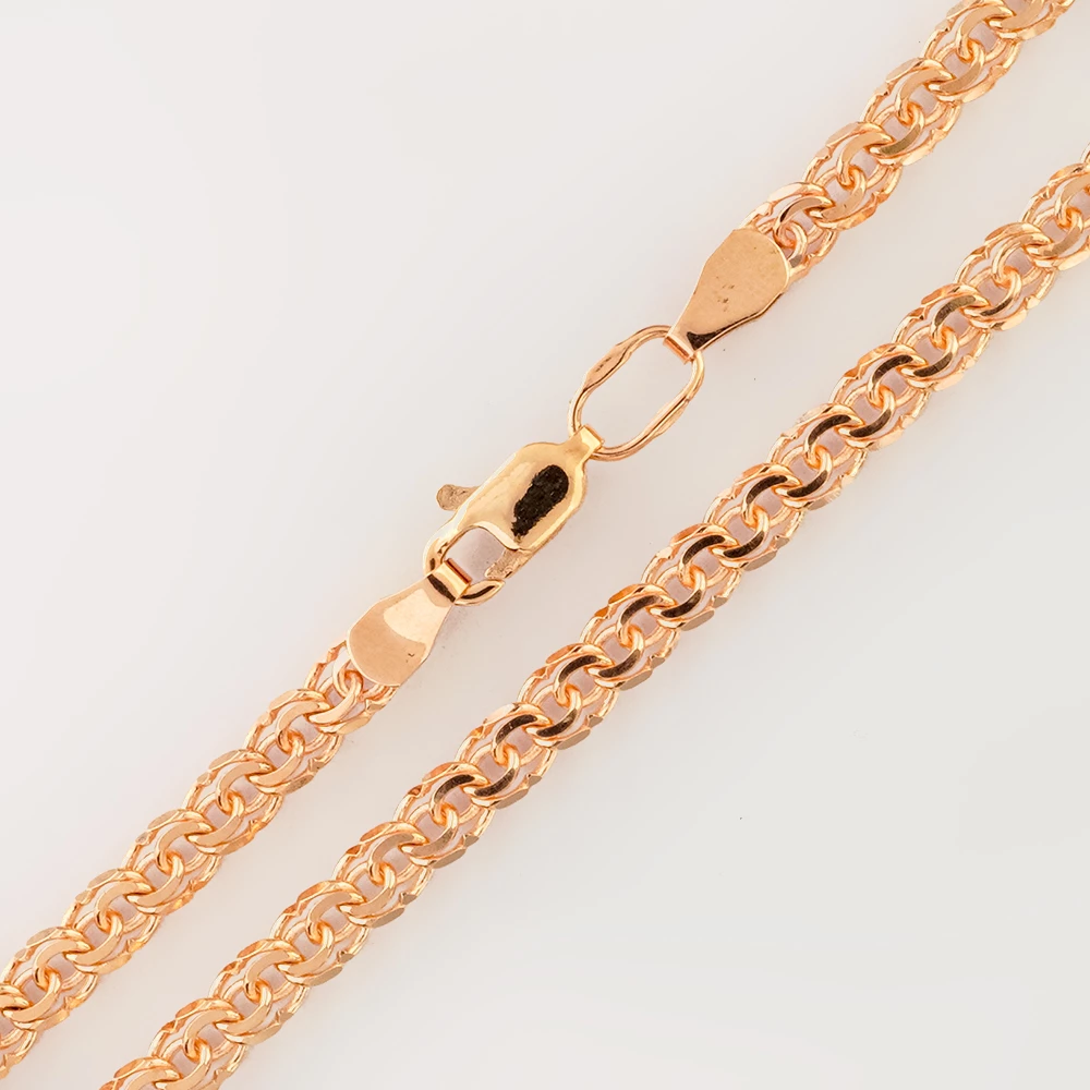 Браслет из красного золота 585 пробы