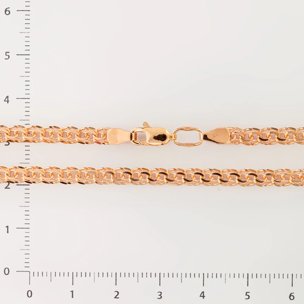 Браслет из красного золота 585 пробы