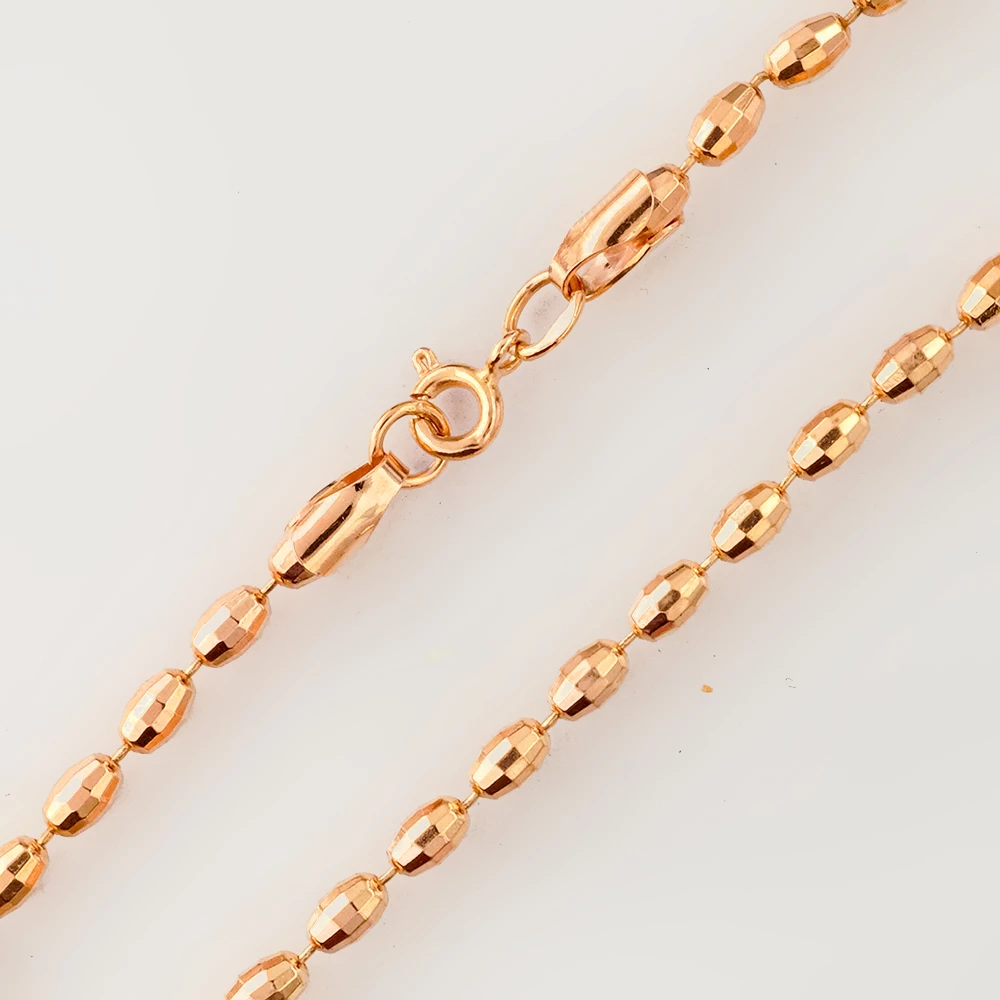 Браслет из красного золота 585 пробы