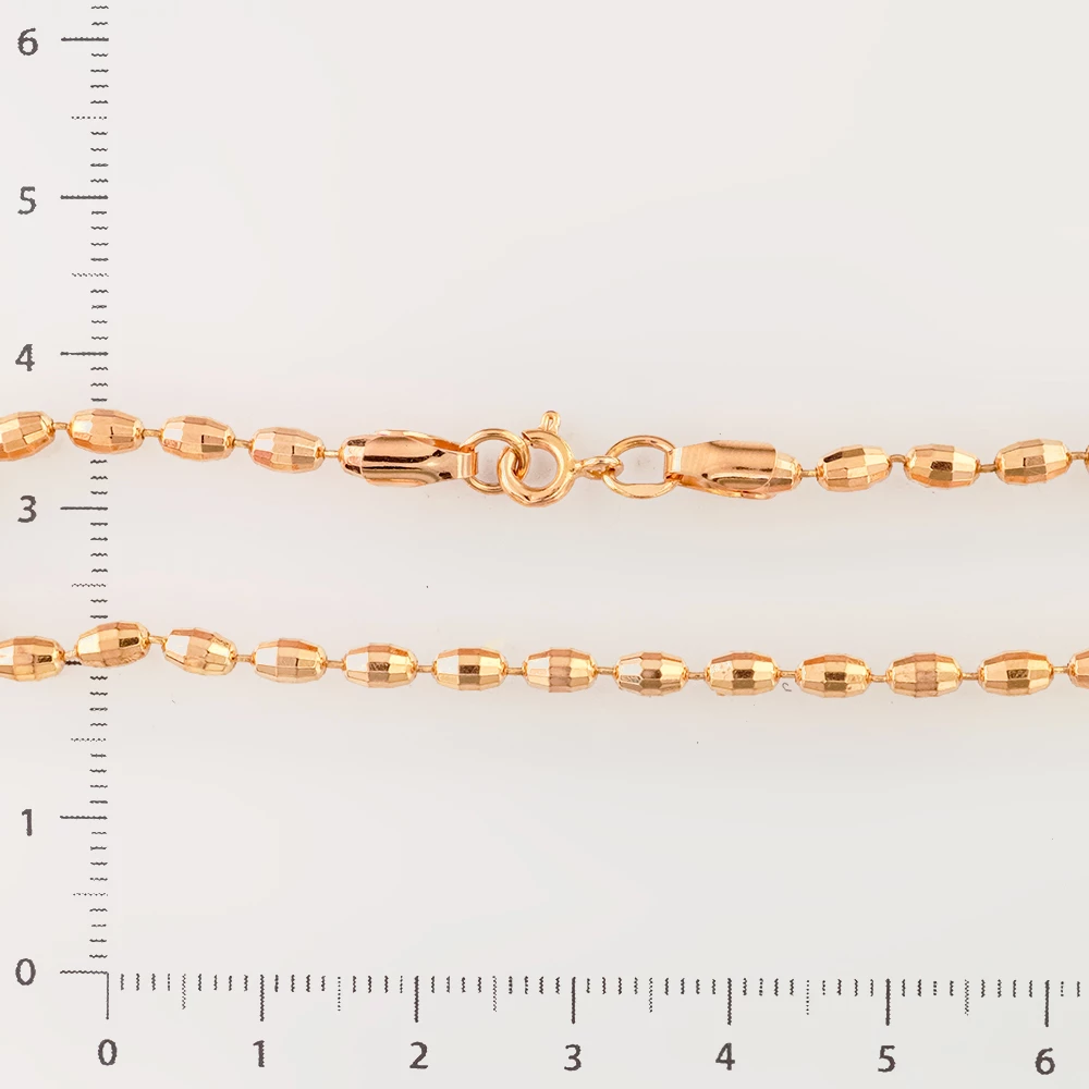 Браслет из красного золота 585 пробы