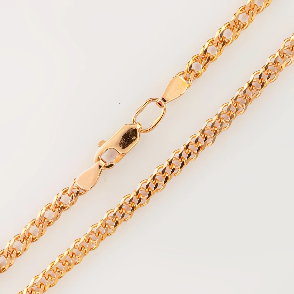 Браслет из красного золота 585 пробы