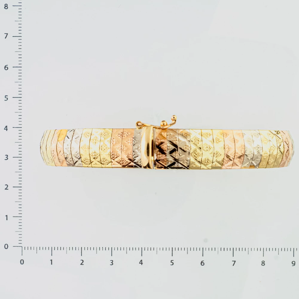 Браслет из красного золота 585 пробы