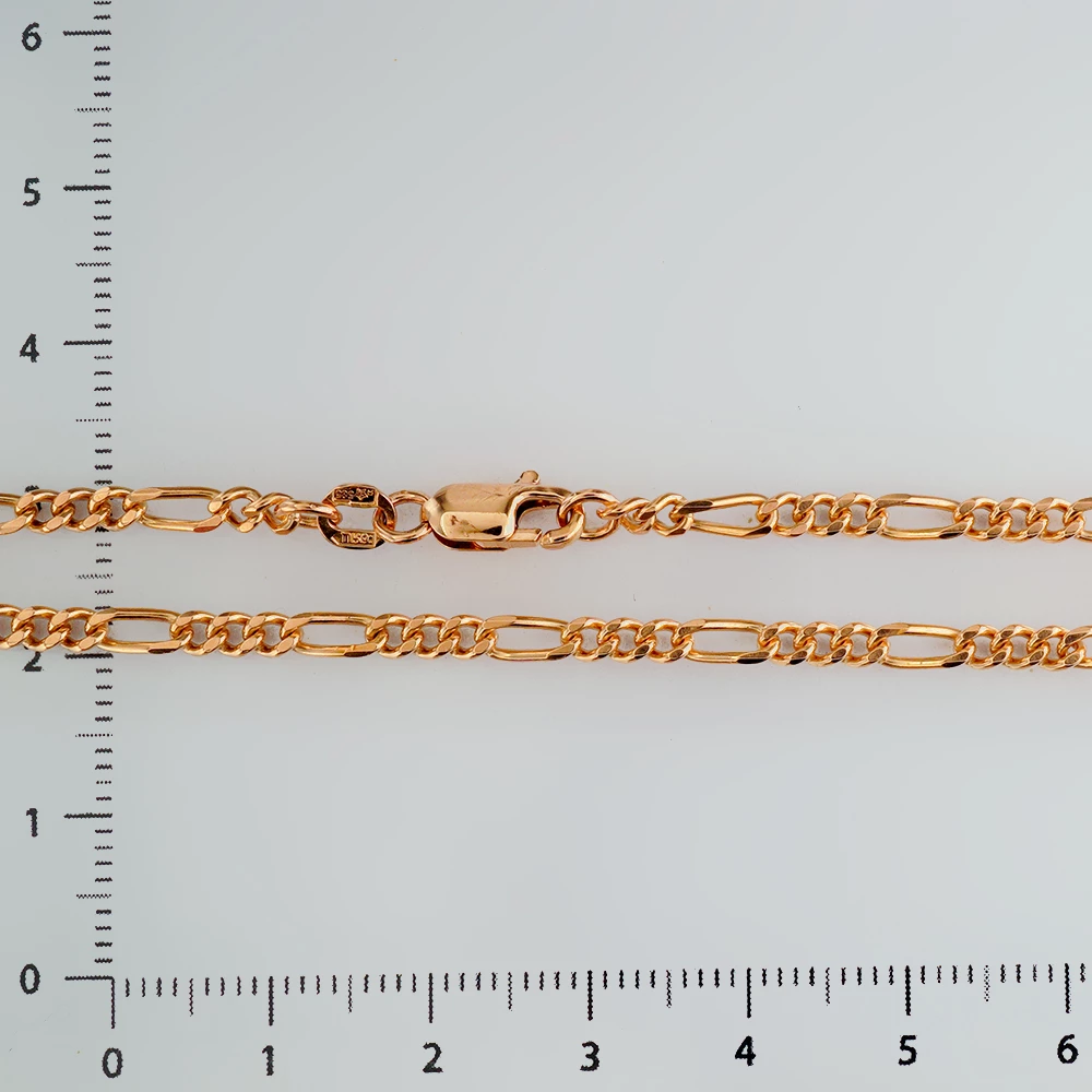 Браслет из красного золота 585 пробы