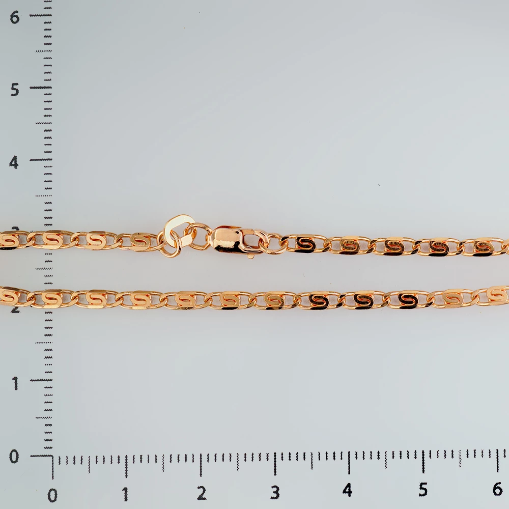 Браслет из красного золота 585 пробы