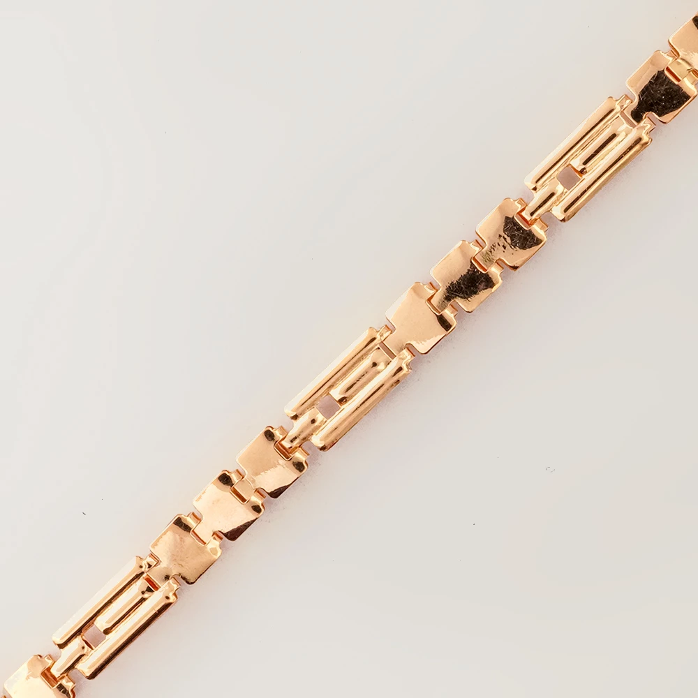 Браслет из красного золота 585 пробы