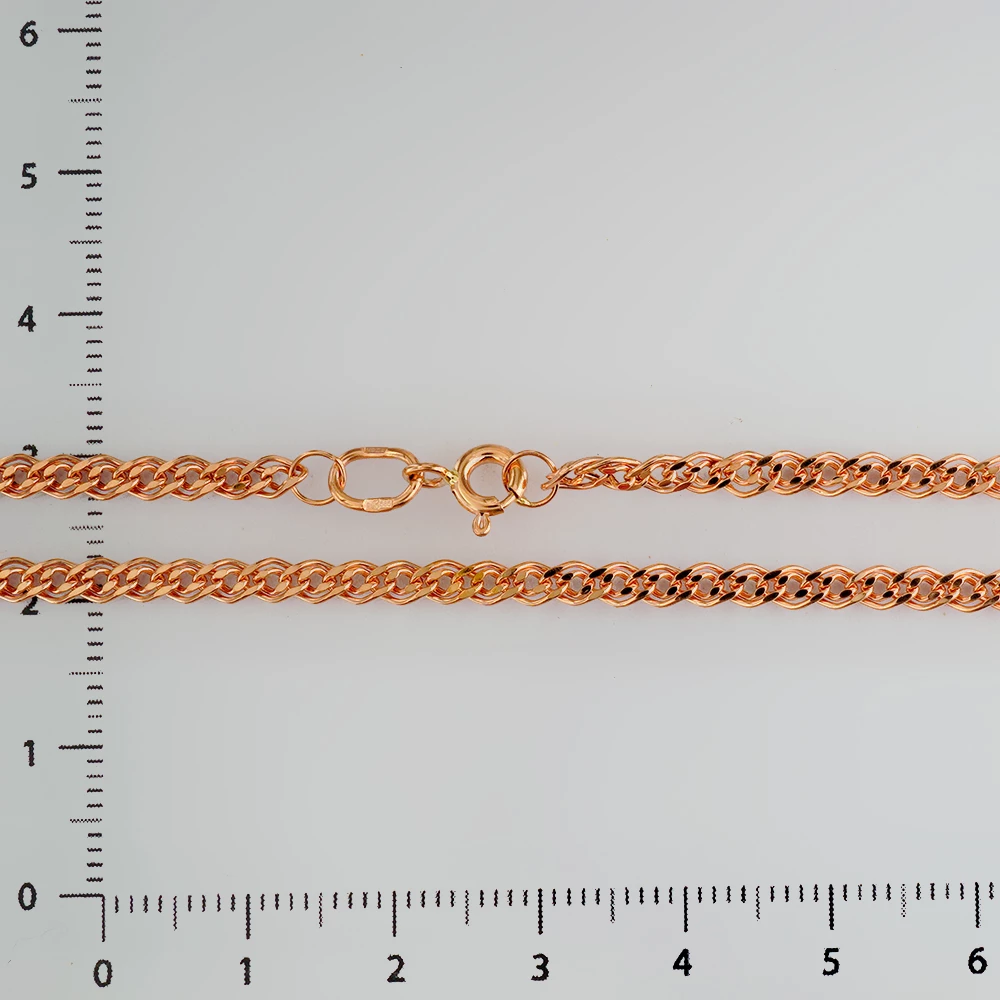 Браслет из красного золота 585 пробы