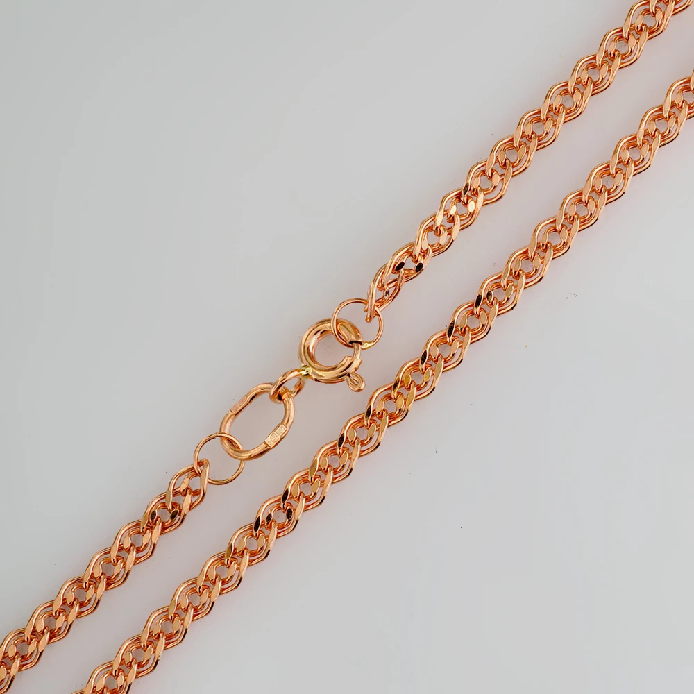 Браслет из красного золота 585 пробы