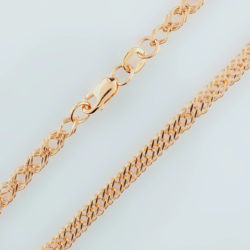 Браслет из красного золота 585 пробы