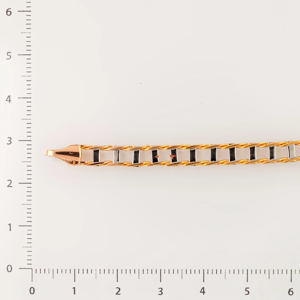 Браслет из красного золота 585 пробы