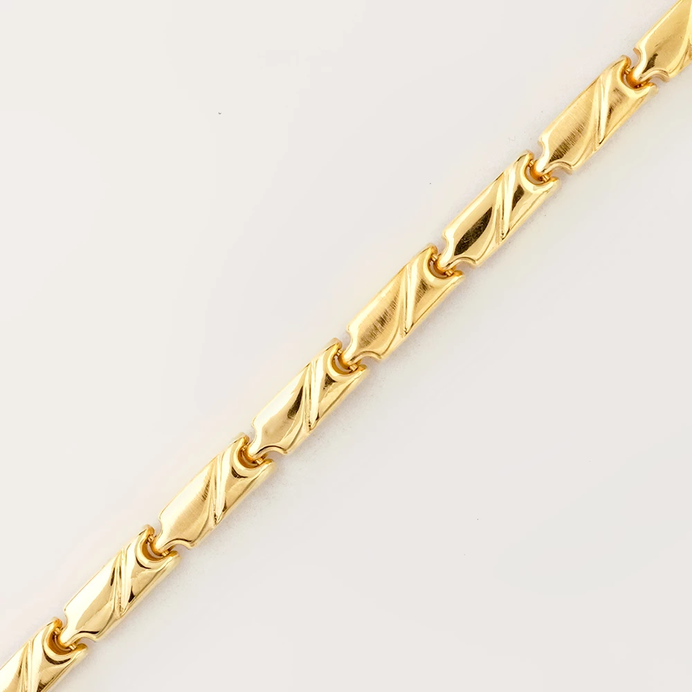 Браслет из желтого золота 585 пробы