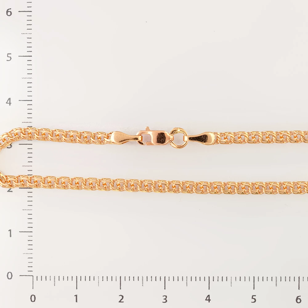 Браслет из красного золота 585 пробы