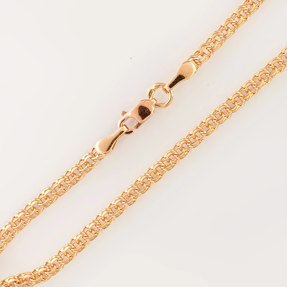 Браслет из красного золота 585 пробы