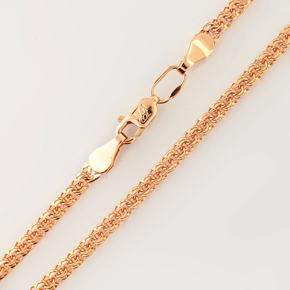 Браслет из красного золота 585 пробы