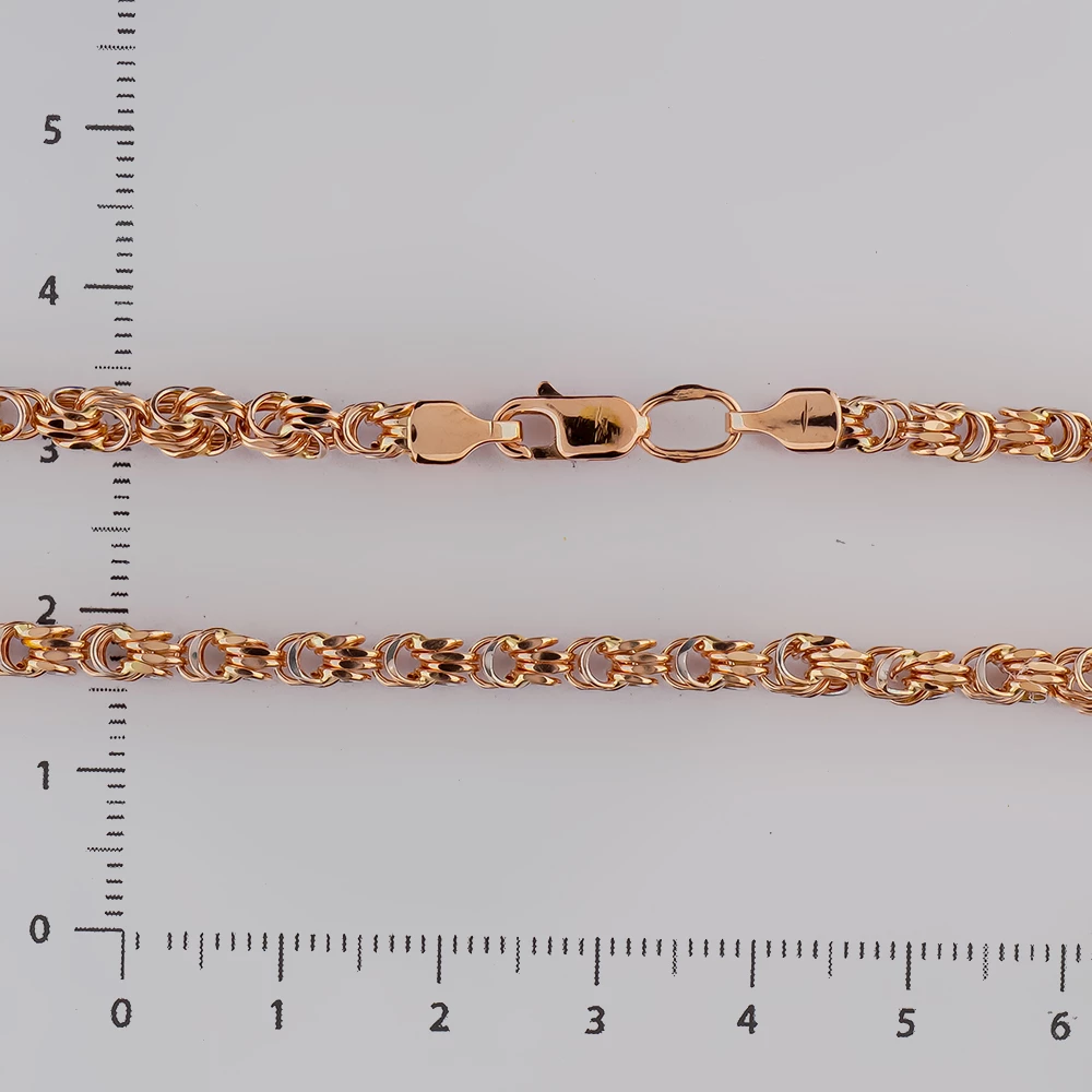 Браслет из красного золота 585 пробы