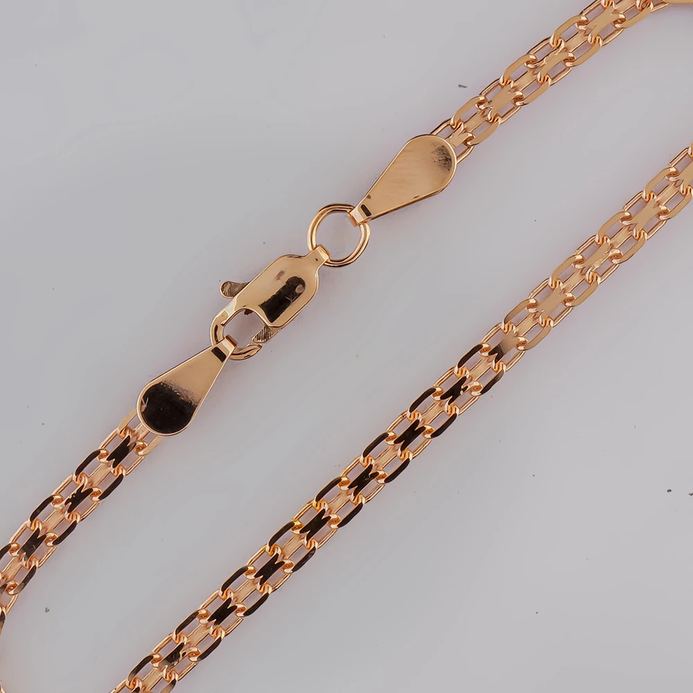 Браслет из красного золота 585 пробы