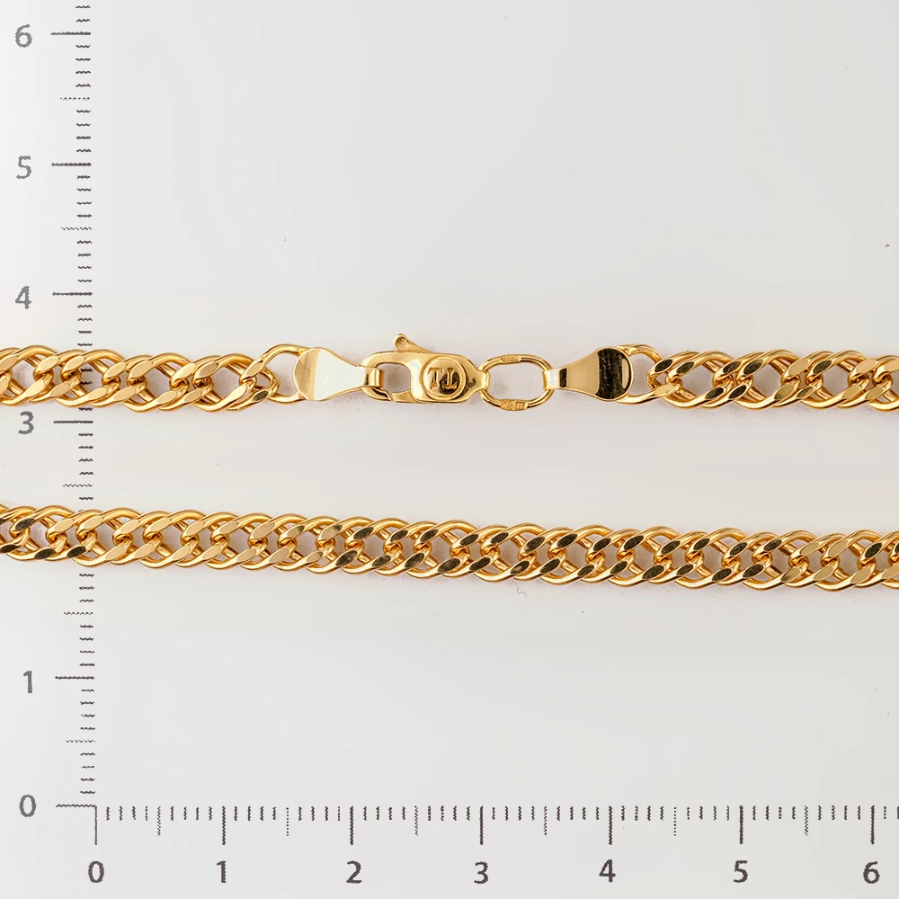 Браслет из желтого золота 585 пробы