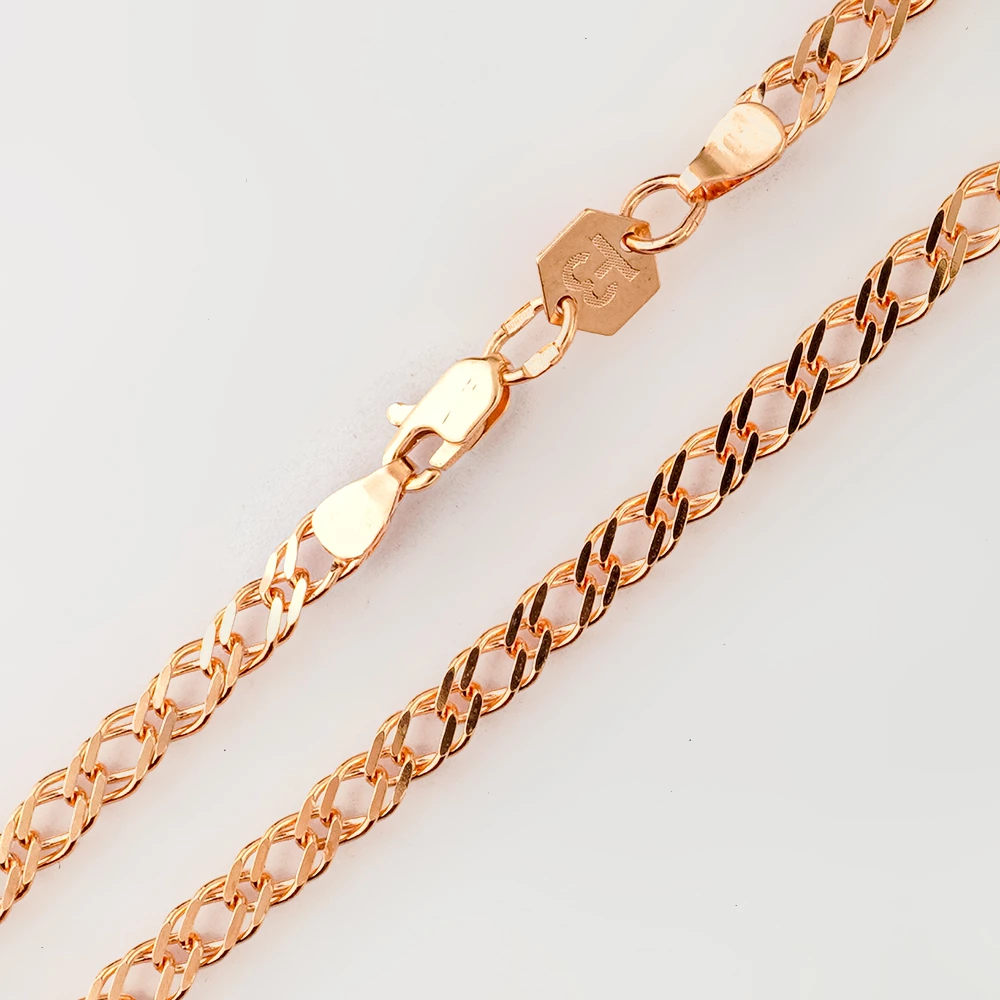 Браслет из красного золота 585 пробы