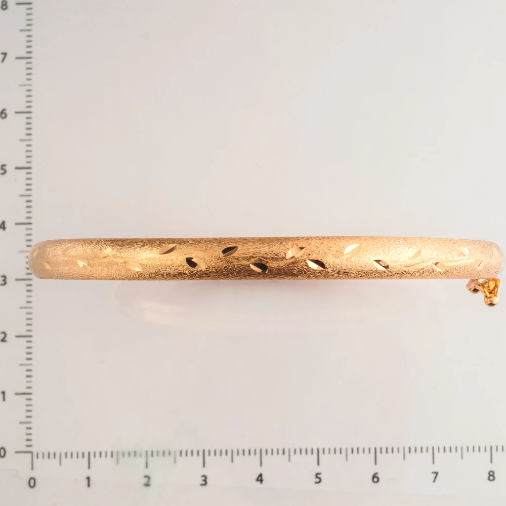 Браслет из красного золота 585 пробы