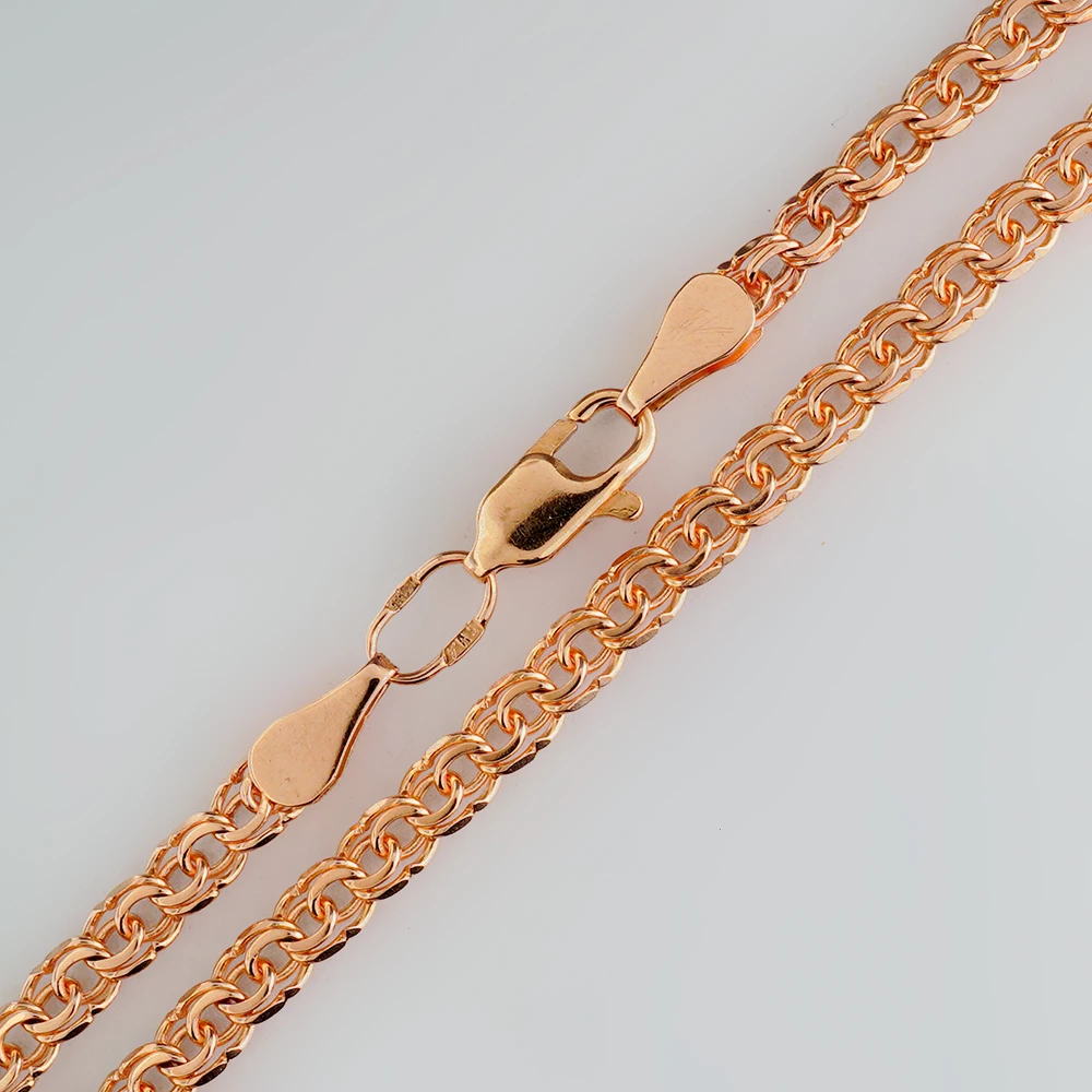 Браслет из красного золота 585 пробы