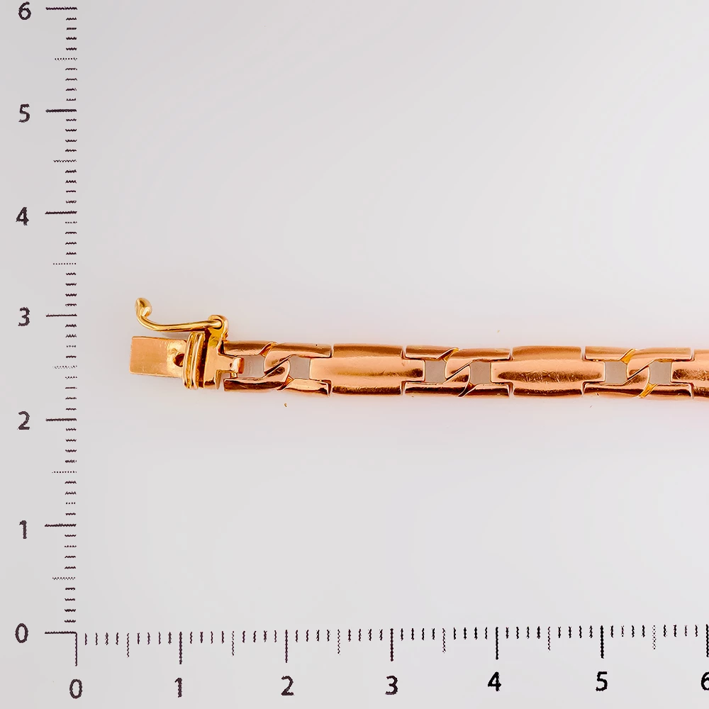 Браслет из красного золота 585 пробы