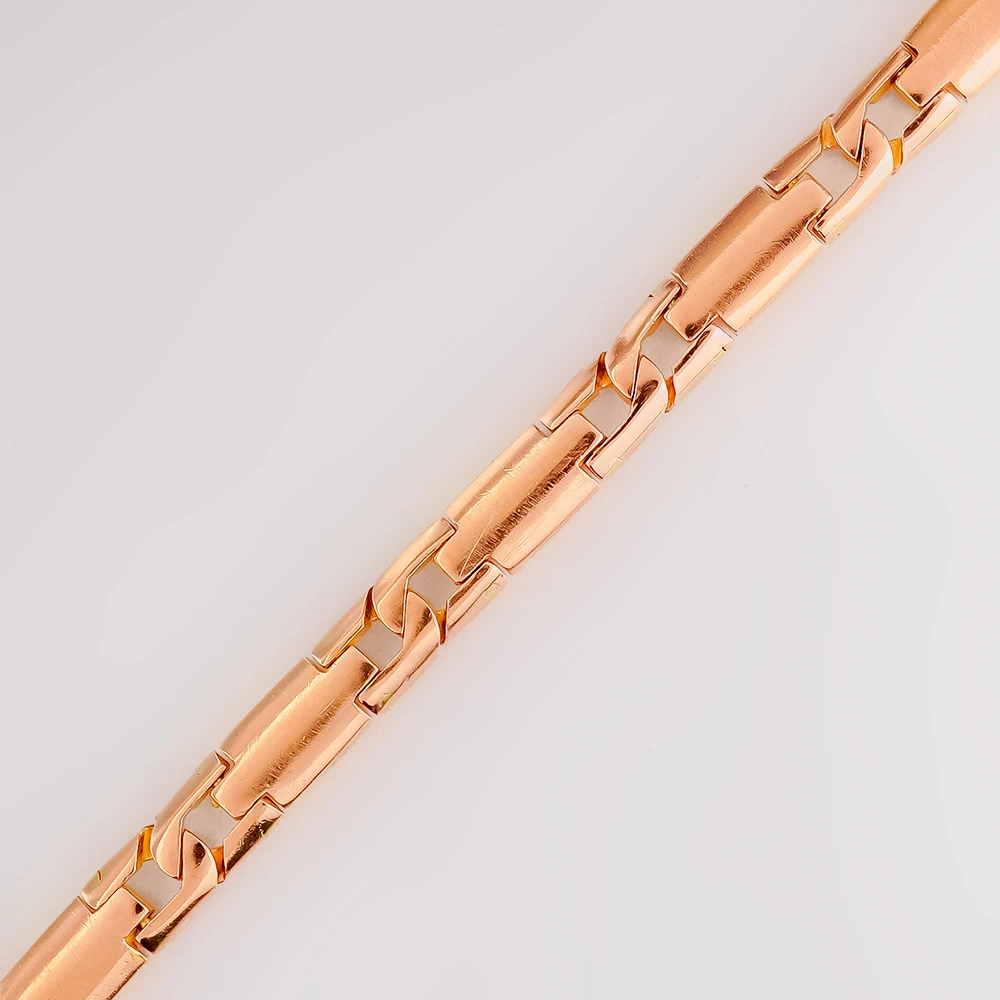 Браслет из красного золота 585 пробы