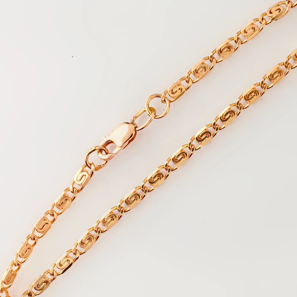 Браслет из красного золота 585 пробы