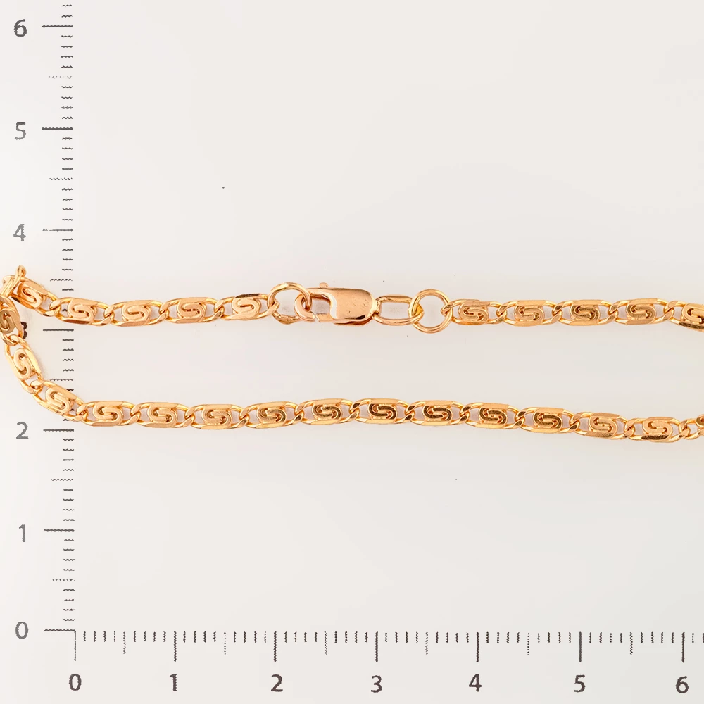 Браслет из красного золота 585 пробы