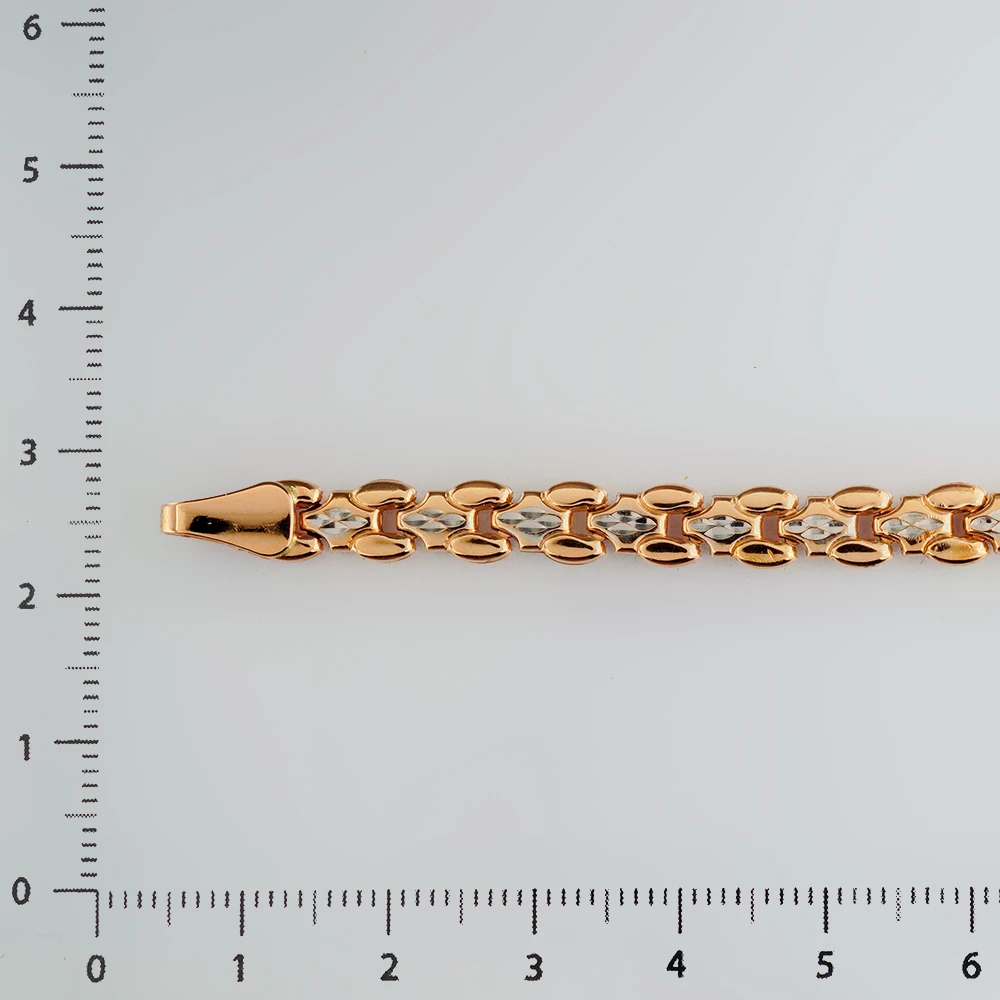 Браслет из красного золота 585 пробы