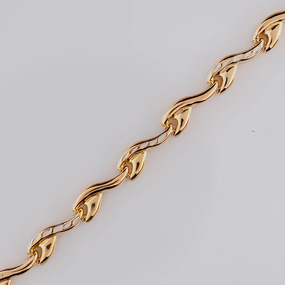 Браслет из красного золота 585 пробы