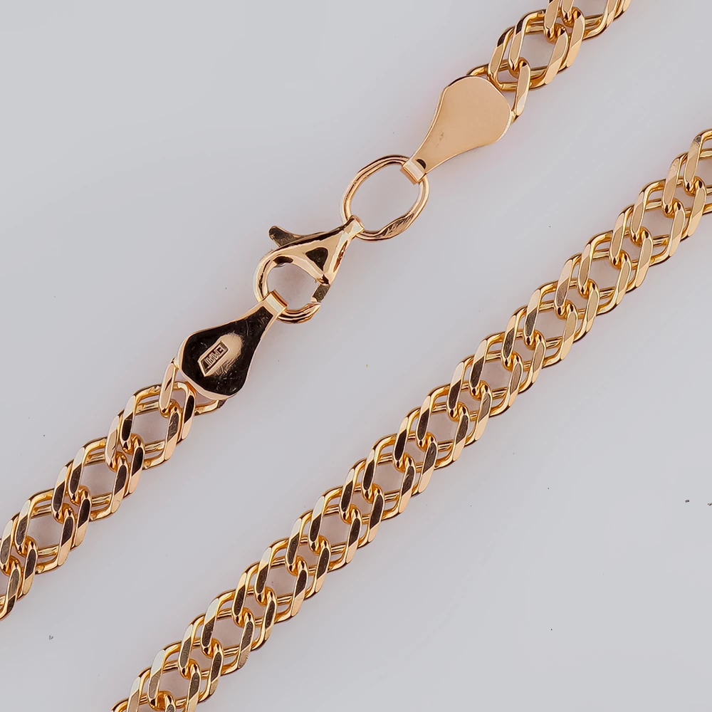 Браслет из красного золота 585 пробы