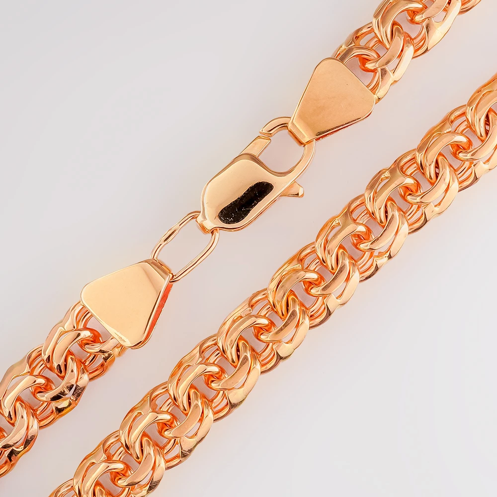 Браслет из красного золота 585 пробы