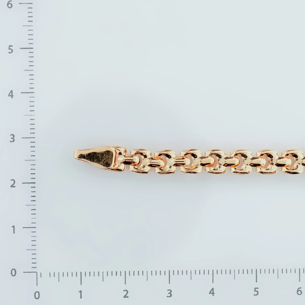 Браслет из красного золота 585 пробы