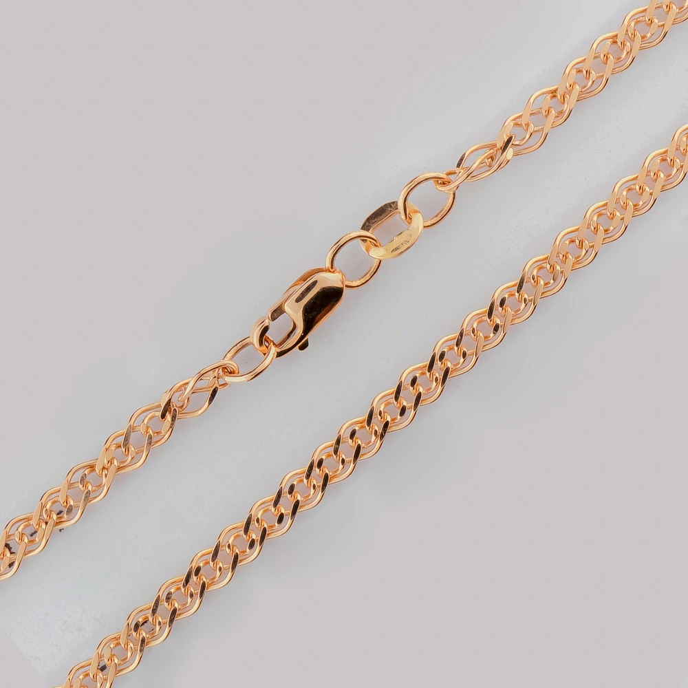 Браслет из красного золота 585 пробы