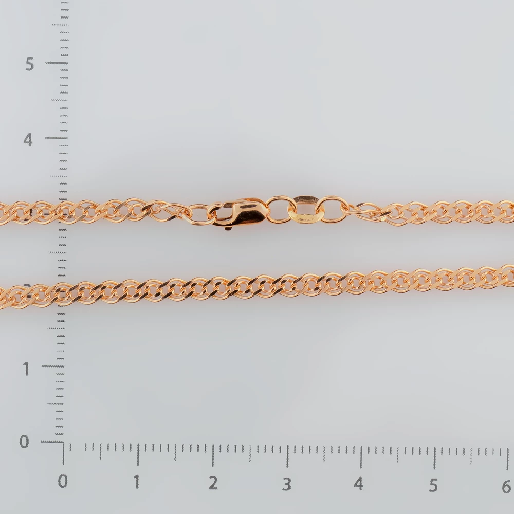 Браслет из красного золота 585 пробы