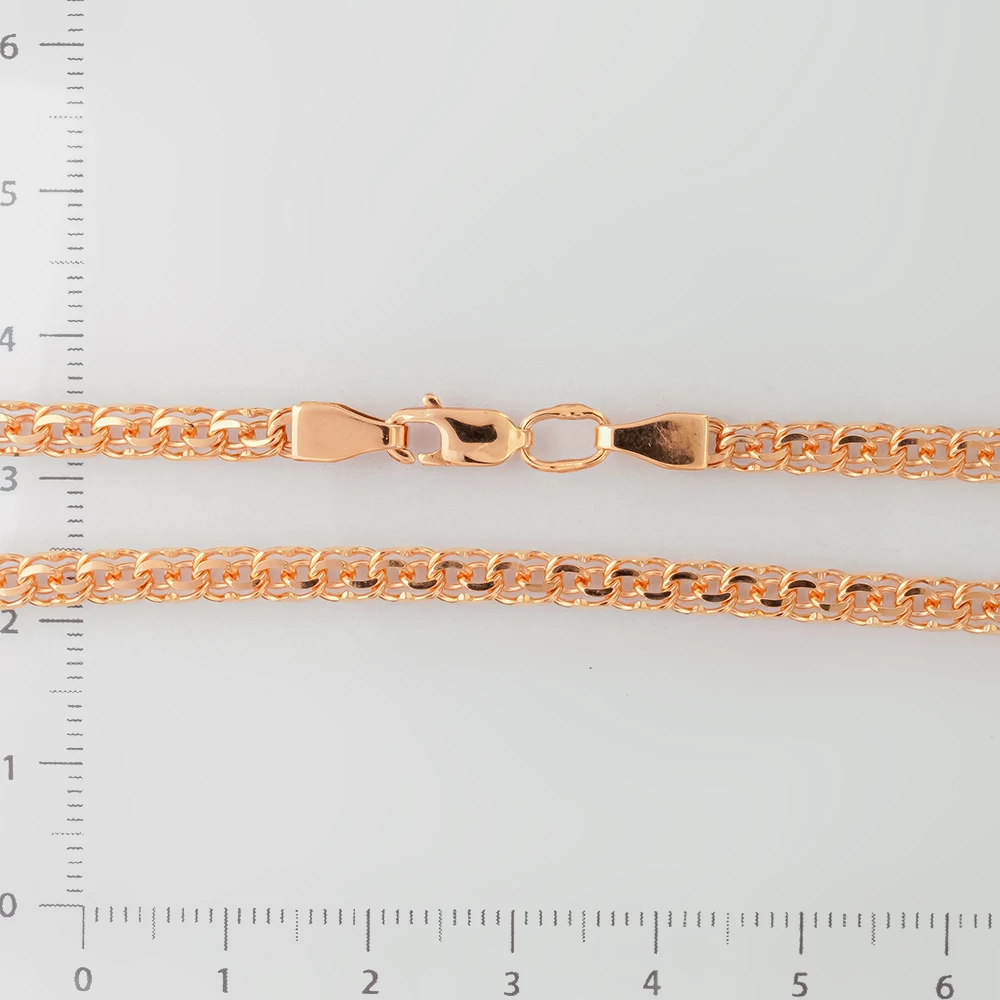 Браслет из красного золота 585 пробы