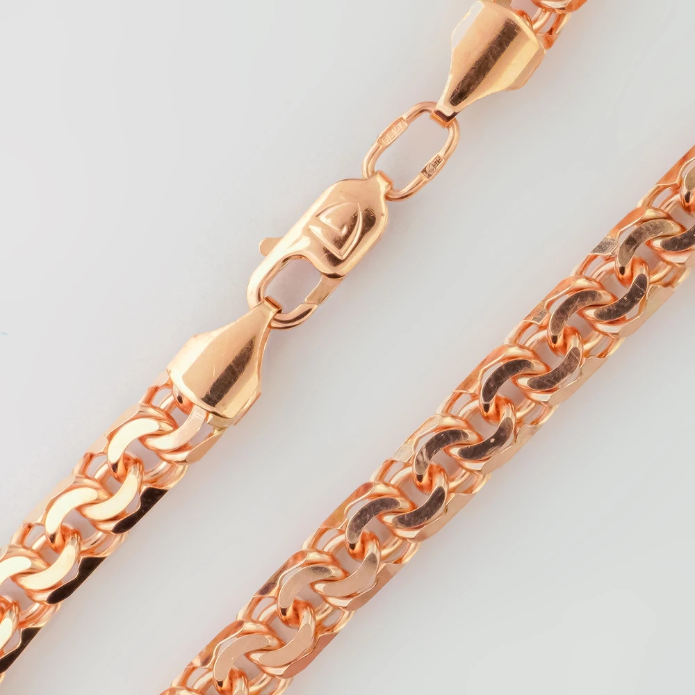 Браслет из красного золота 375 пробы