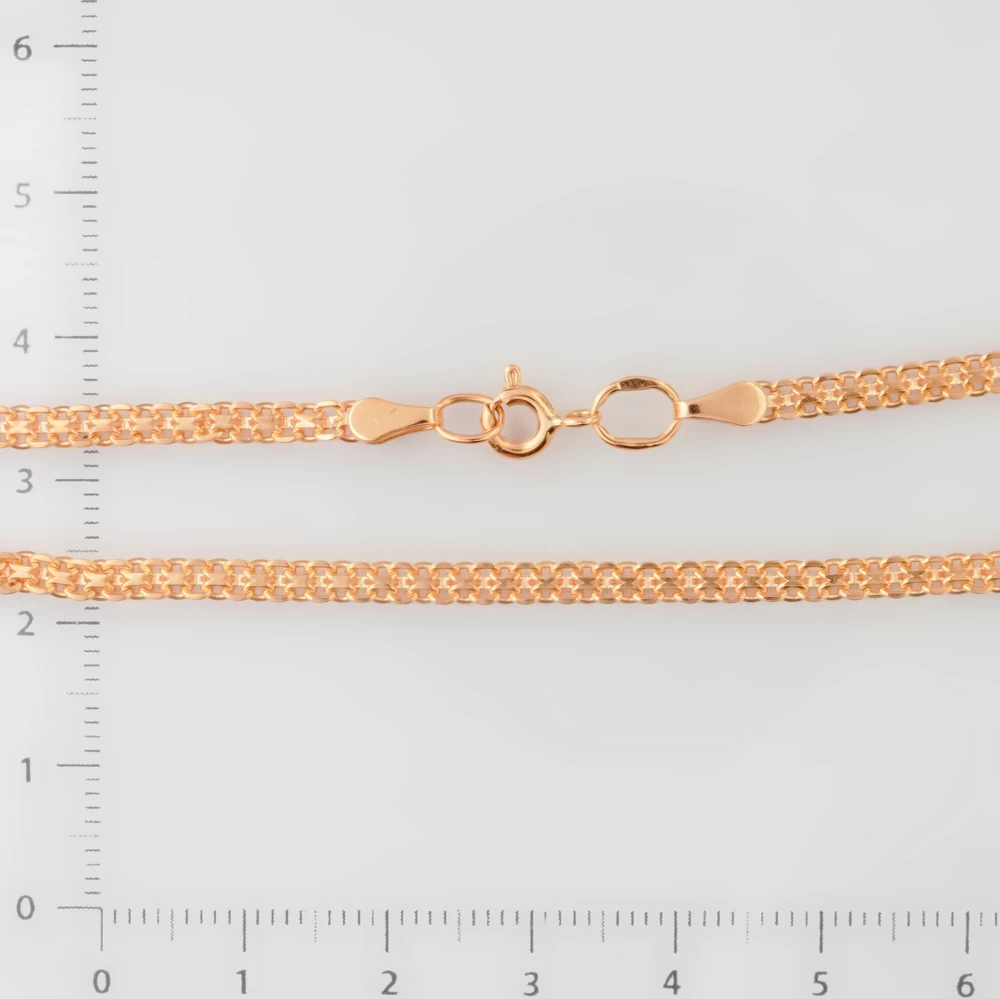 Браслет из красного золота 585 пробы