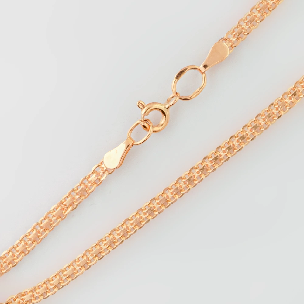 Браслет из красного золота 585 пробы