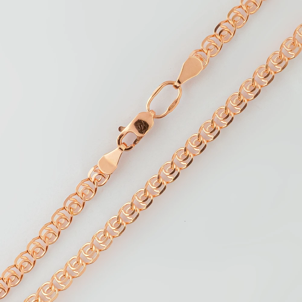 Браслет из красного золота 585 пробы