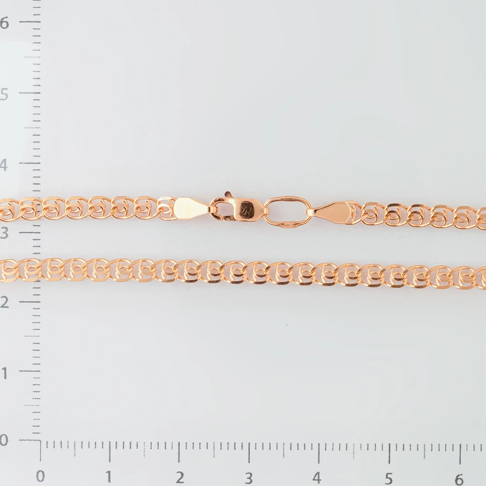 Браслет из красного золота 585 пробы