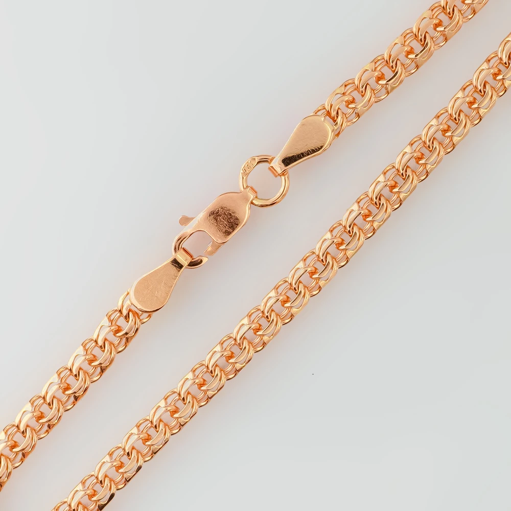 Браслет из красного золота 585 пробы