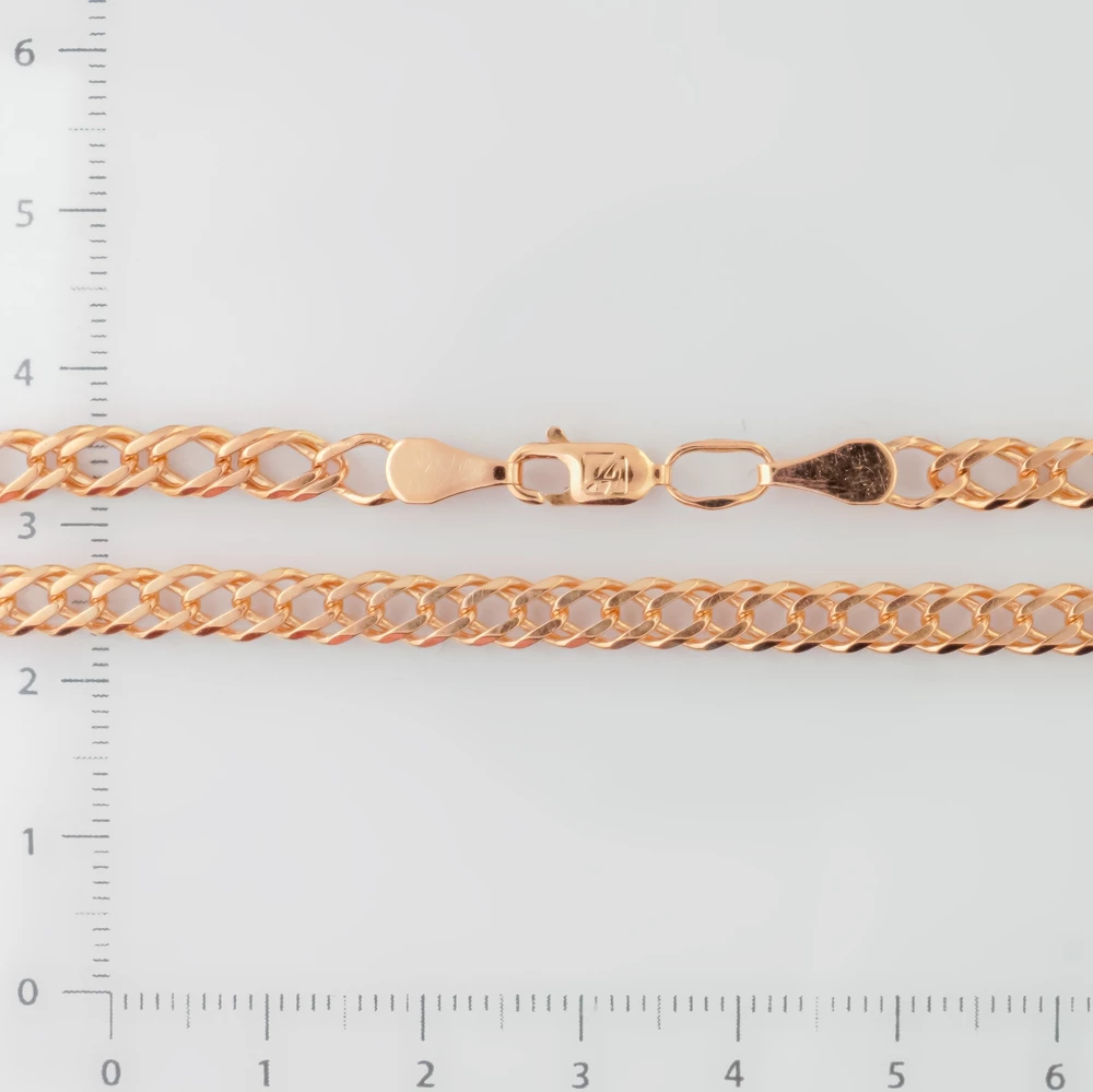 Браслет из красного золота 585 пробы