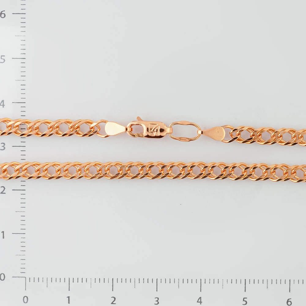 Браслет из красного золота 585 пробы