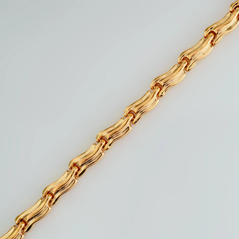 Браслет из красного золота 585 пробы