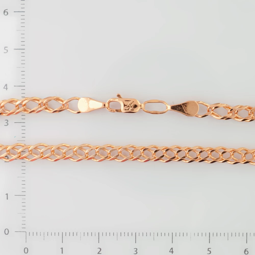 Браслет из красного золота 585 пробы