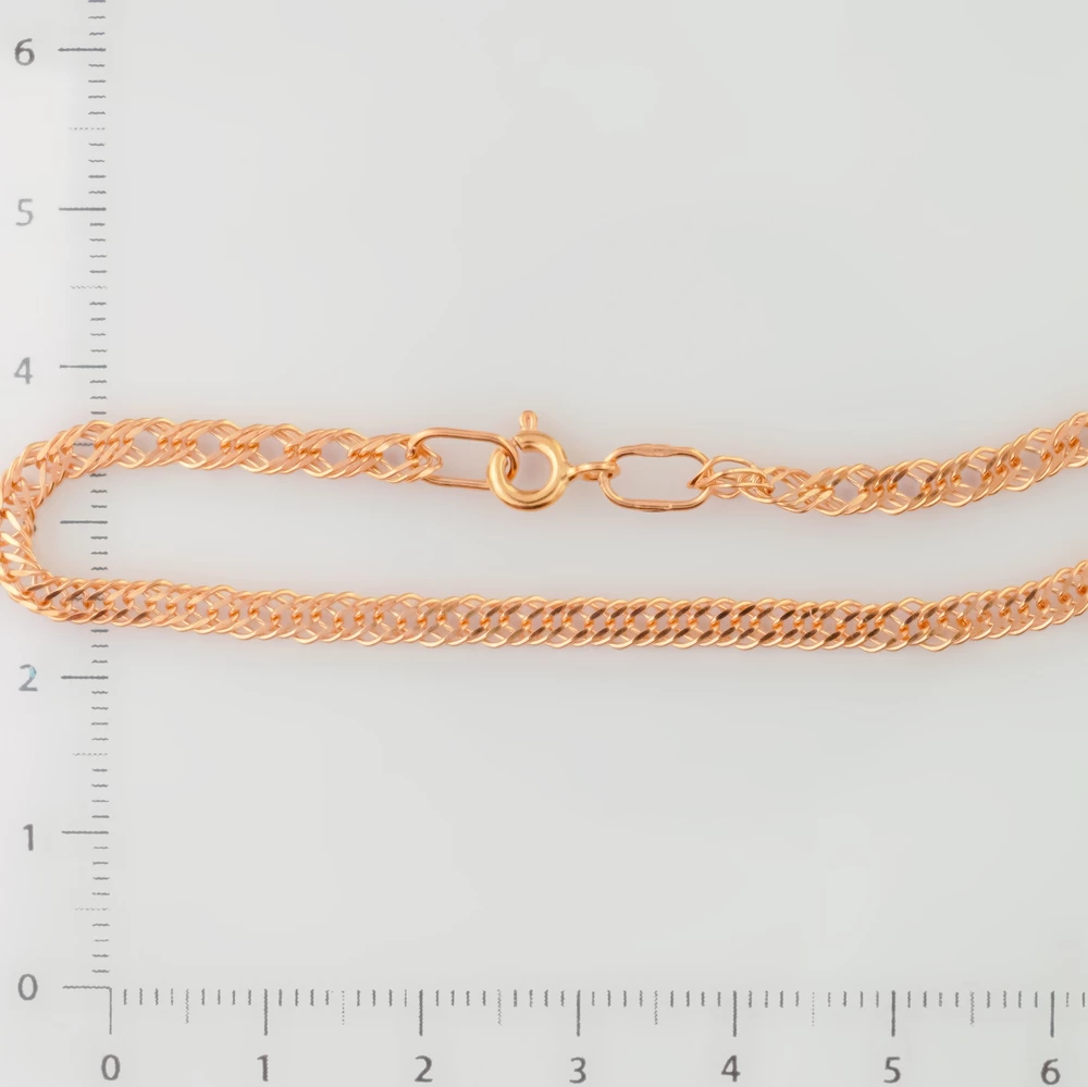 Браслет из красного золота 585 пробы