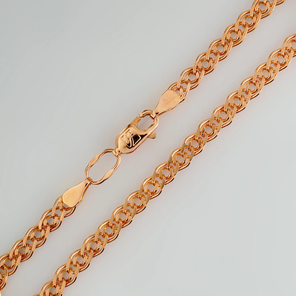 Браслет из красного золота 585 пробы