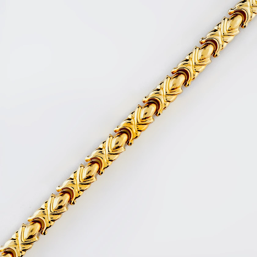 Браслет из желтого золота 585 пробы